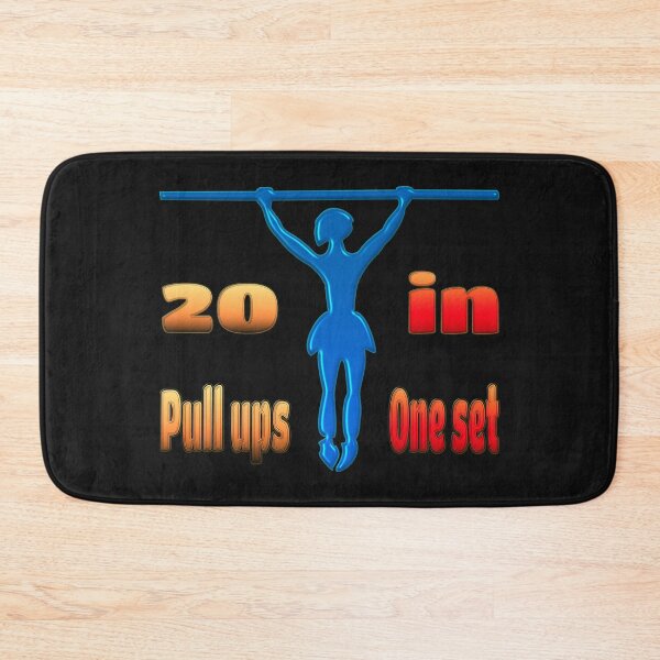 Item preview, WELCOME BACK TO THE GYM - 20 PULL UPS IN ONE SET - FOR WOMEN WHO LOVE CALISTHENICS designed and sold by Ralek.
