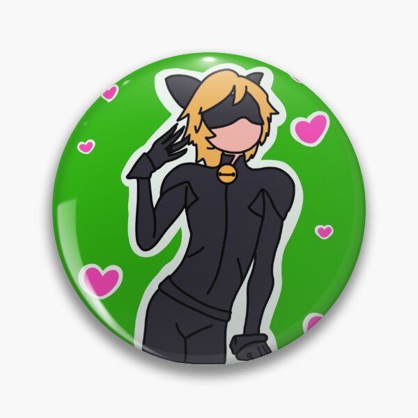 Chat Noir Pins And Buttons Redbubble