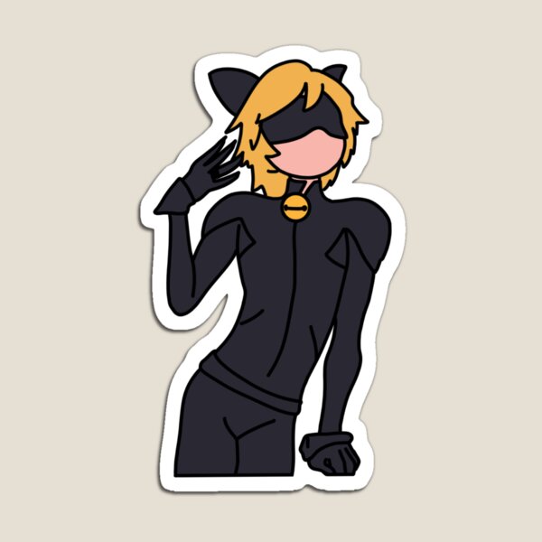 Chat Noir Magnets Redbubble