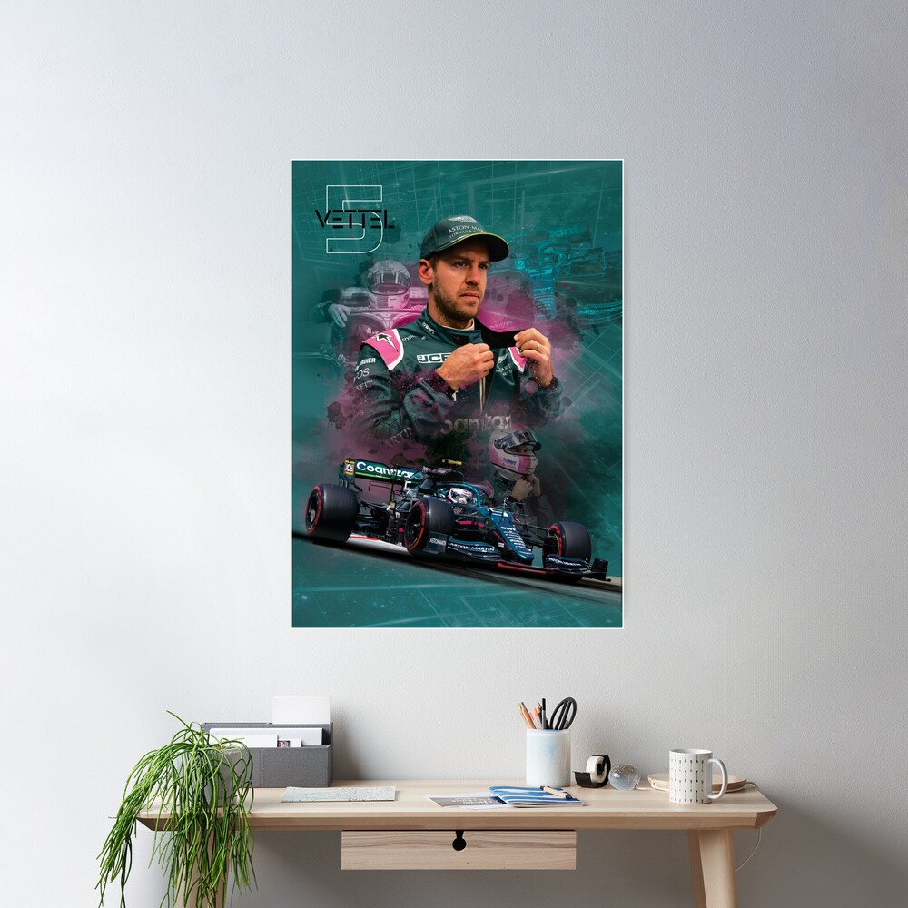 Sebastian Vettel Poster