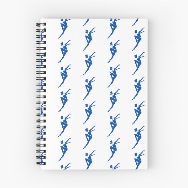 Item preview, Ballerina Silhouette cobalt blue color Design designed and sold by Red-ElYoubi.