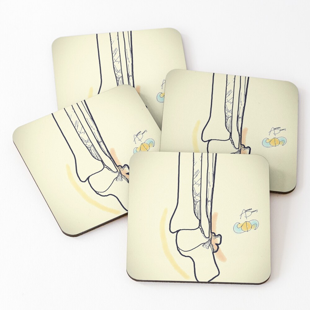 Item preview, Coasters (Set of 4) designed and sold by AdaptablePolar.