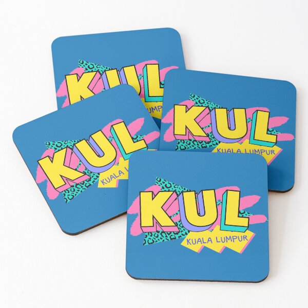 Item preview, Kuala Lumpur Retro 90s Logo designed and sold by SLAG-Creative.