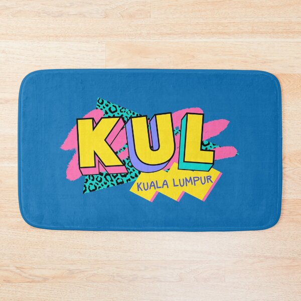 Item preview, Kuala Lumpur Retro 90s Logo designed and sold by SLAG-Creative.