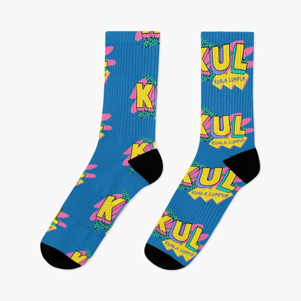 Item preview, Kuala Lumpur Retro 90s Logo designed and sold by SLAG-Creative.
