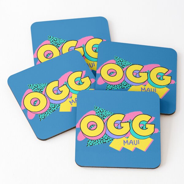 Item preview, Maui, Hawaii Retro 90s Logo designed and sold by SLAG-Creative.