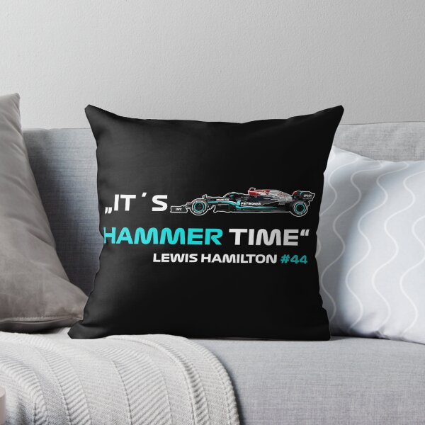 Es ist Hammerzeit #44 Lewis Hamilton Formel 1 Dekokissen