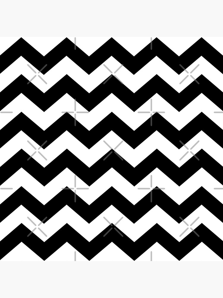 Black And White ZIG-ZAG by Gypsykiss