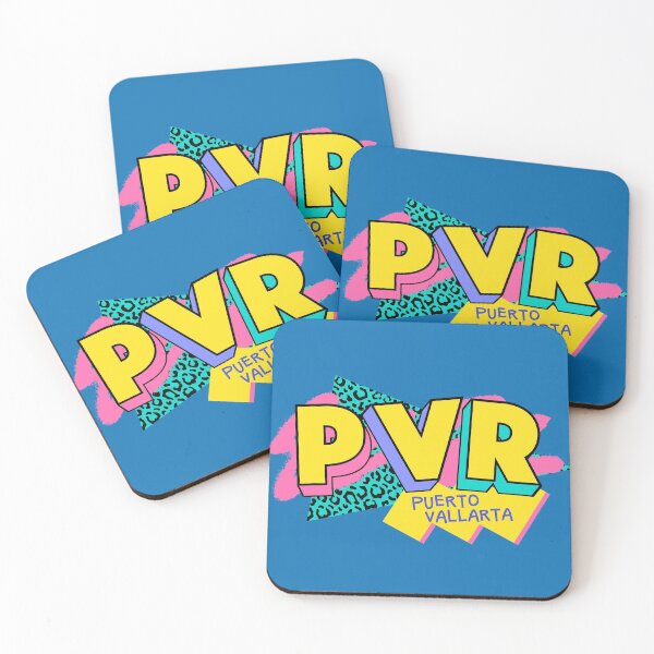 Item preview, Puerto Vallarta, Mexico Retro 90s Logo designed and sold by SLAG-Creative.