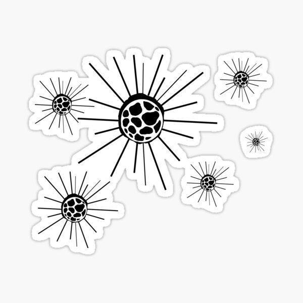 Radiolarians I Sticker