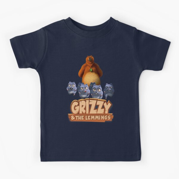 Grizzy And The Lemmings Toddler funny kids Kids T-Shirt