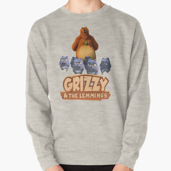 Grizzy und die Lemminge Kleinkind lustige Kinder Pullover