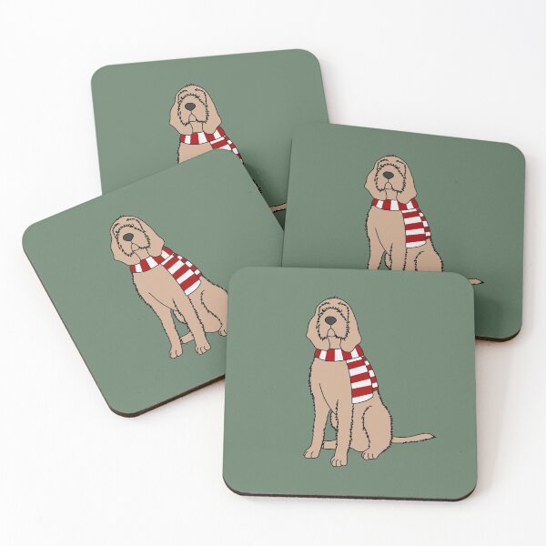 Item preview, Otterhound with Scarf designed and sold by taylorrowan.