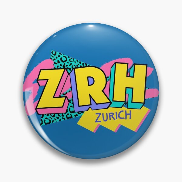 Item preview, Zurich Retro 90s Logo designed and sold by SLAG-Creative.