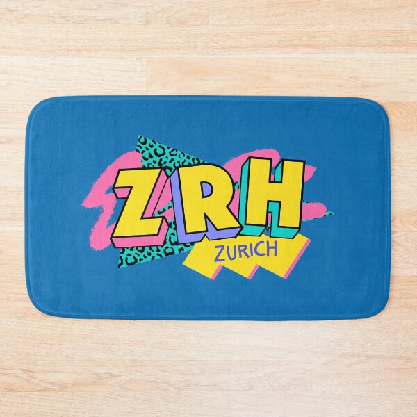 Item preview, Zurich Retro 90s Logo designed and sold by SLAG-Creative.
