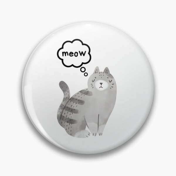 Item preview, Cat say "MEOW" designed and sold by ChoiceYourStyle.