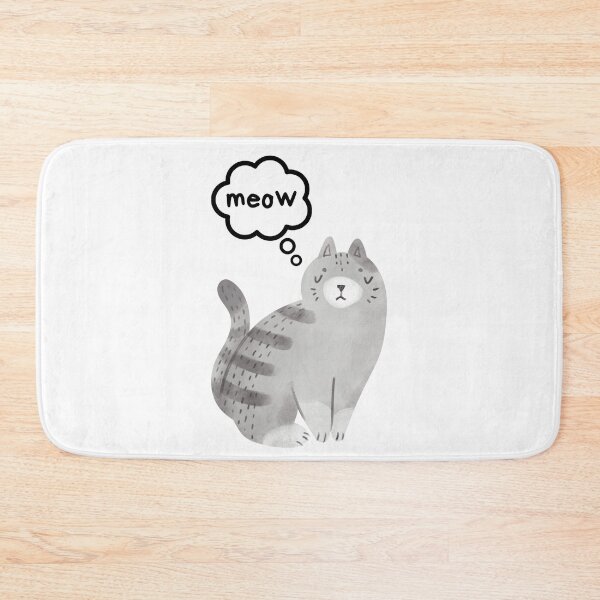 Item preview, Cat say "MEOW" designed and sold by ChoiceYourStyle.