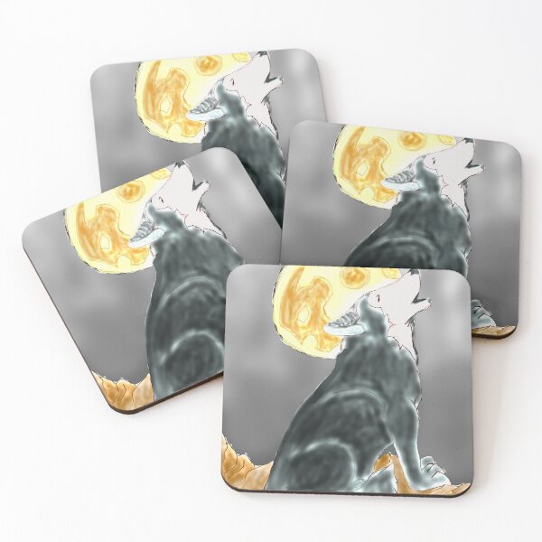 Item preview, wolf howling at the moon designed and sold by Tatelevi6352.