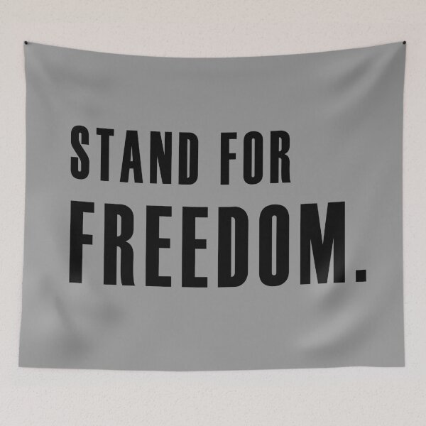 Item preview, Copy of Stand For Freedom, Liberty, Human rights designed and sold by ArtOfRebellion.