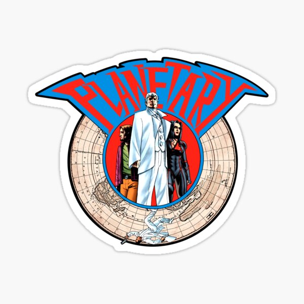 Planetary Logo Sticker