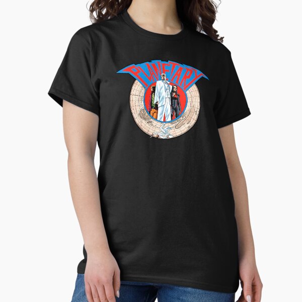 Item preview, Planetary Logo designed and sold by Lost In Shirts.