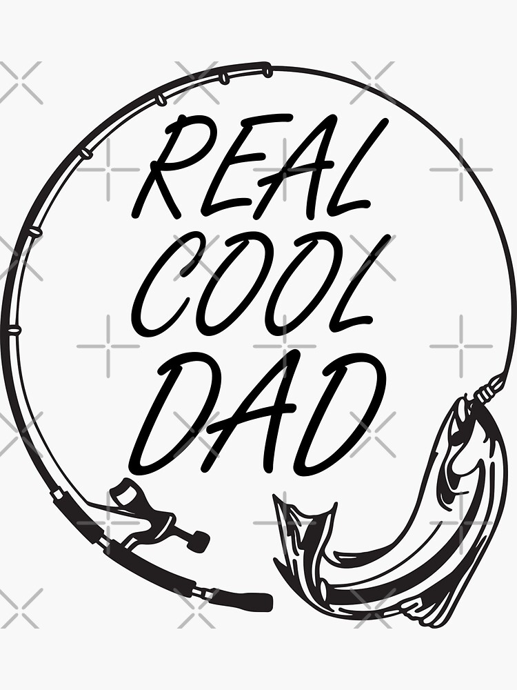 Reel Cool Dad | Sticker
