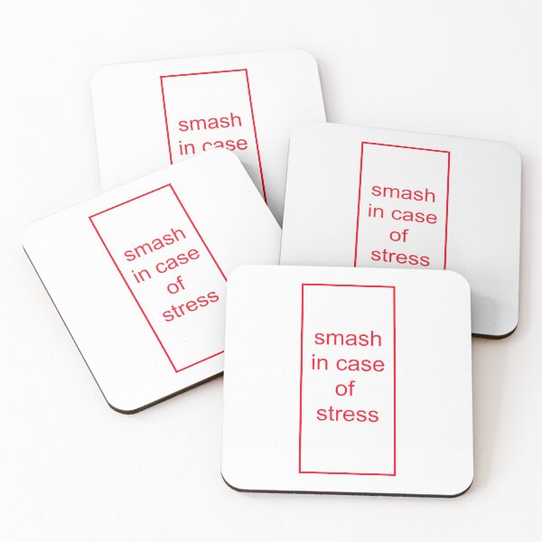 Item preview, smash in case of stress designed and sold by ilyasovkamil.