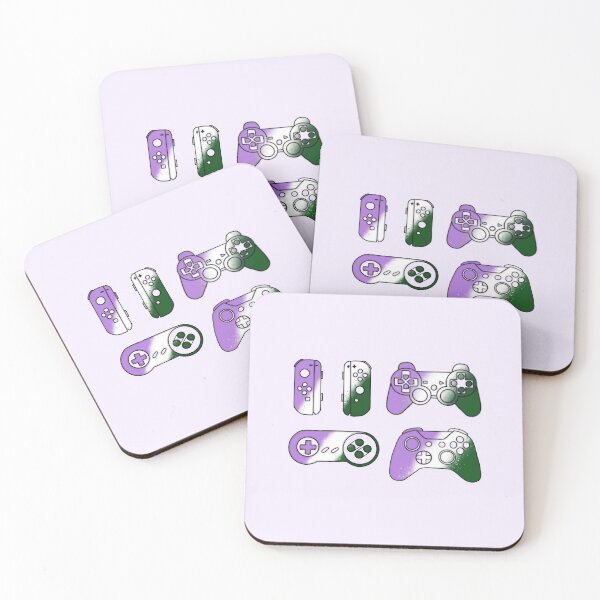 Item preview, Genderqueer Pride, Gamers Pack designed and sold by greytippedwings.