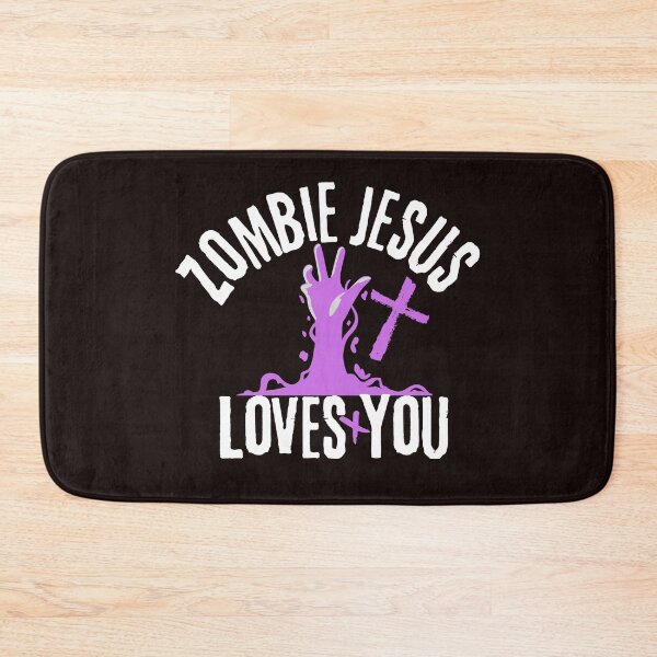Item preview, Zombie Jesus Loves You Funny Design designed and sold by EarthArtDesigns.