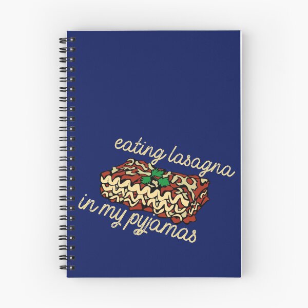 Item preview, Eating Lasagna in my Pyjamas designed and sold by DesignsofNote.
