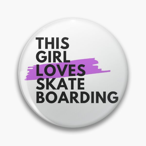 Item preview, This girl loves skateboarding designed and sold by TheGreenGoat.