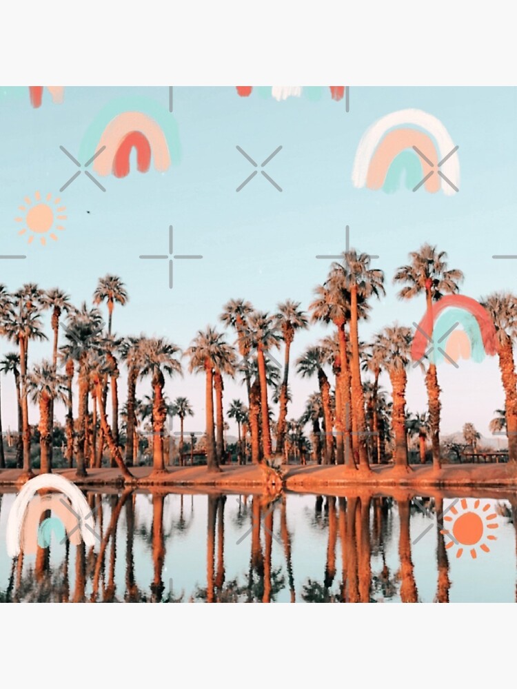 PALM TREE SUMMER VSCO AESTHETIC COLLAGE Art Board Print for Sale by  abbymoriartyy