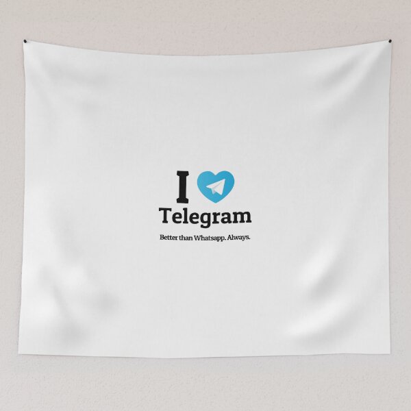Item preview, I love Telegram designed and sold by spacekrapfen.