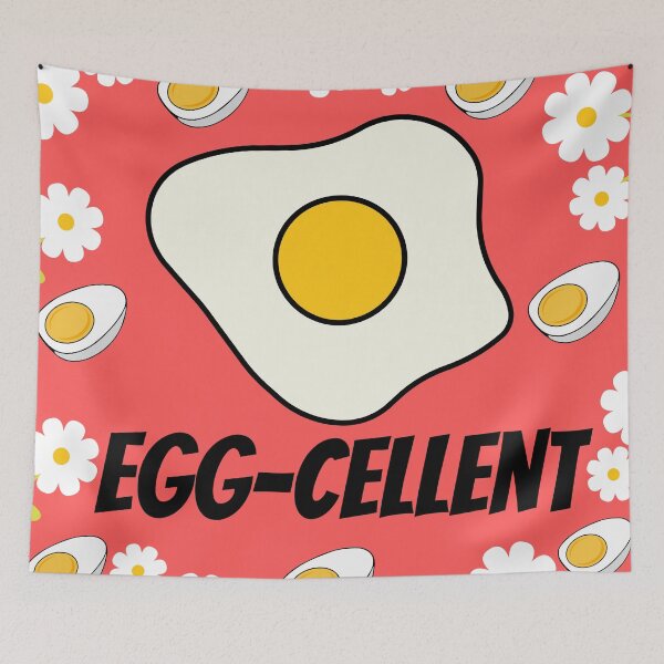 Item preview, Colorful Red Egg Egg-Cellent  designed and sold by MoninasArt.