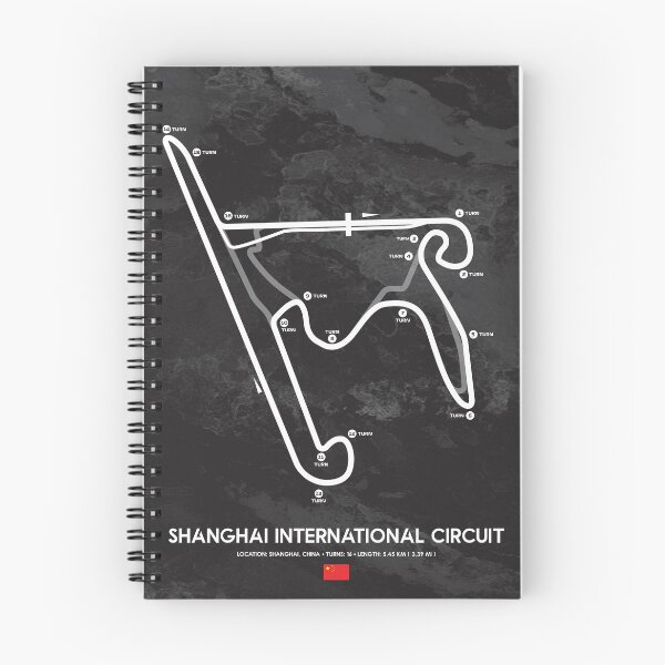 Aperçu de l'œuvre Circuit du Grand Prix international de Shanghai créée et vendue par Tracksters.