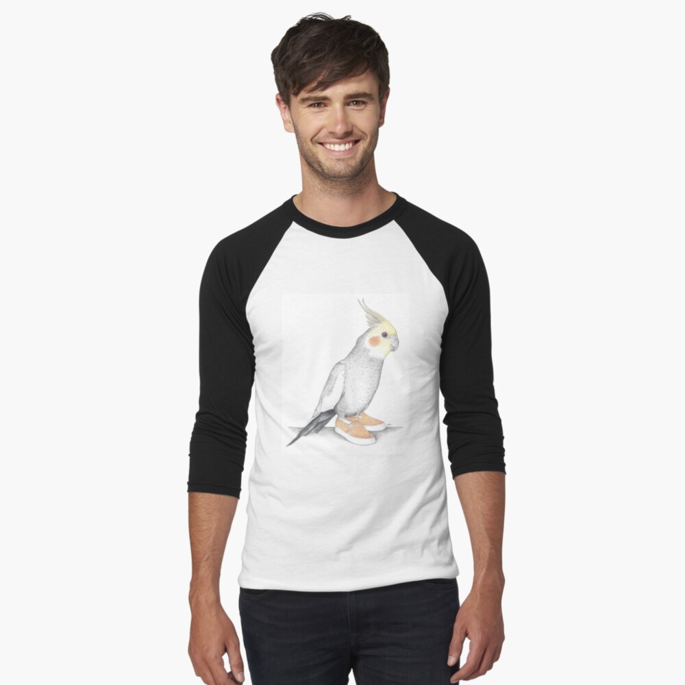 Item preview, Baseball ¾ Sleeve T-Shirt designed and sold by JimsBirds.