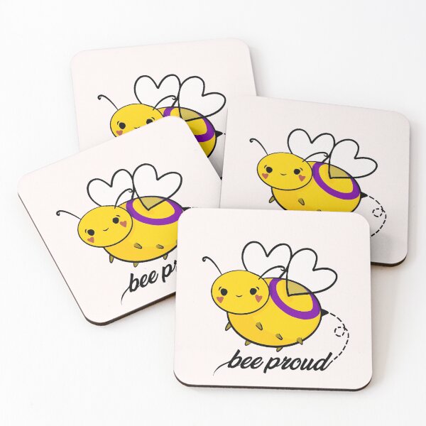 Item preview, Bee Proud Bumblebee Intersex Pride LGBT Queer Design Cottagecore designed and sold by scullysblazer.
