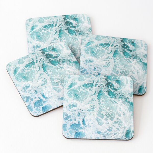 Item preview, Aqua Ocean Waves designed and sold by SkyeAndOxford.