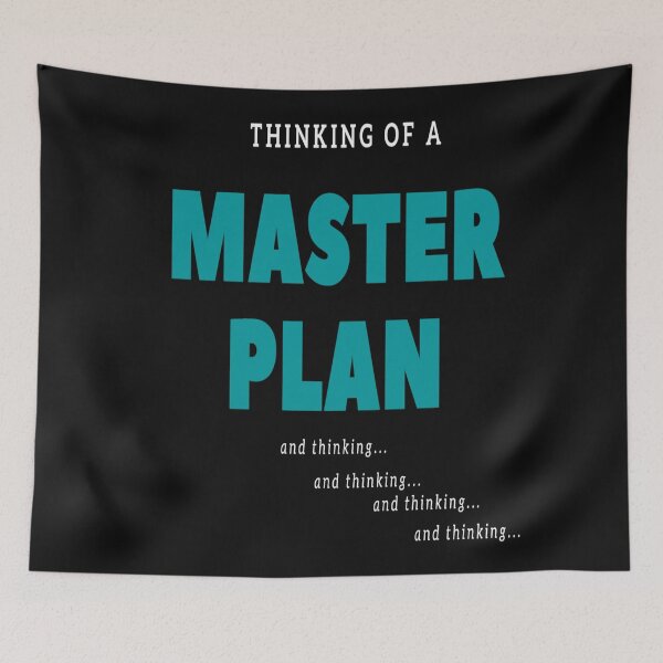 Item preview, Thinking Of A Master Plan designed and sold by Danyell369.