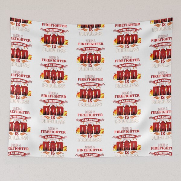 Item preview, Being a Firefighter Is An Honour Being A Dad Is Priceless designed and sold by SheaHMC.