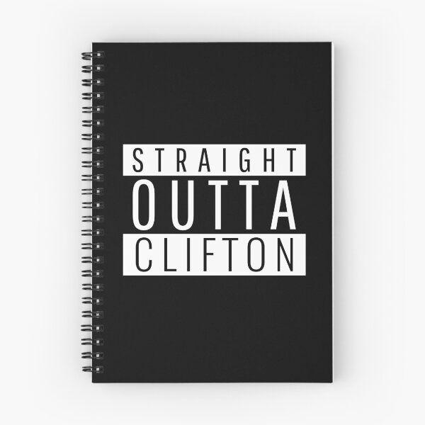 Item preview, Straight Outta Clifton New Jersey designed and sold by Teelogic.