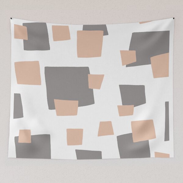 Item preview, Val - Tan Grey Checkered Print designed and sold by Izzabel Shopping Center.