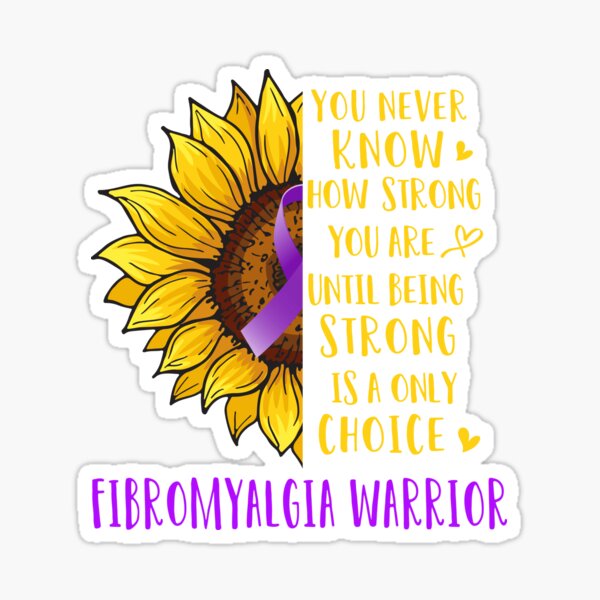 Item preview, Sunflower You Never Know How Strong You Are Fibromyalgia Warrior designed and sold by rechardtee.