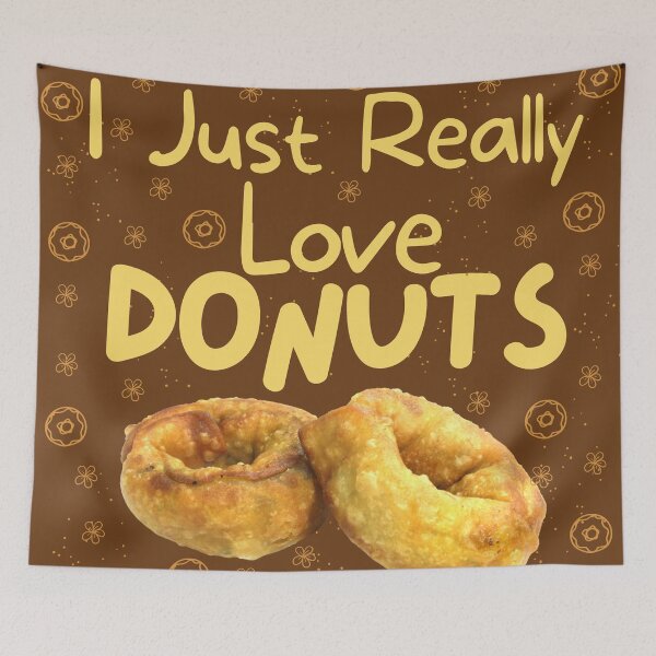 Item preview, Cool I just really Love Donuts Design designed and sold by MoninasArt.