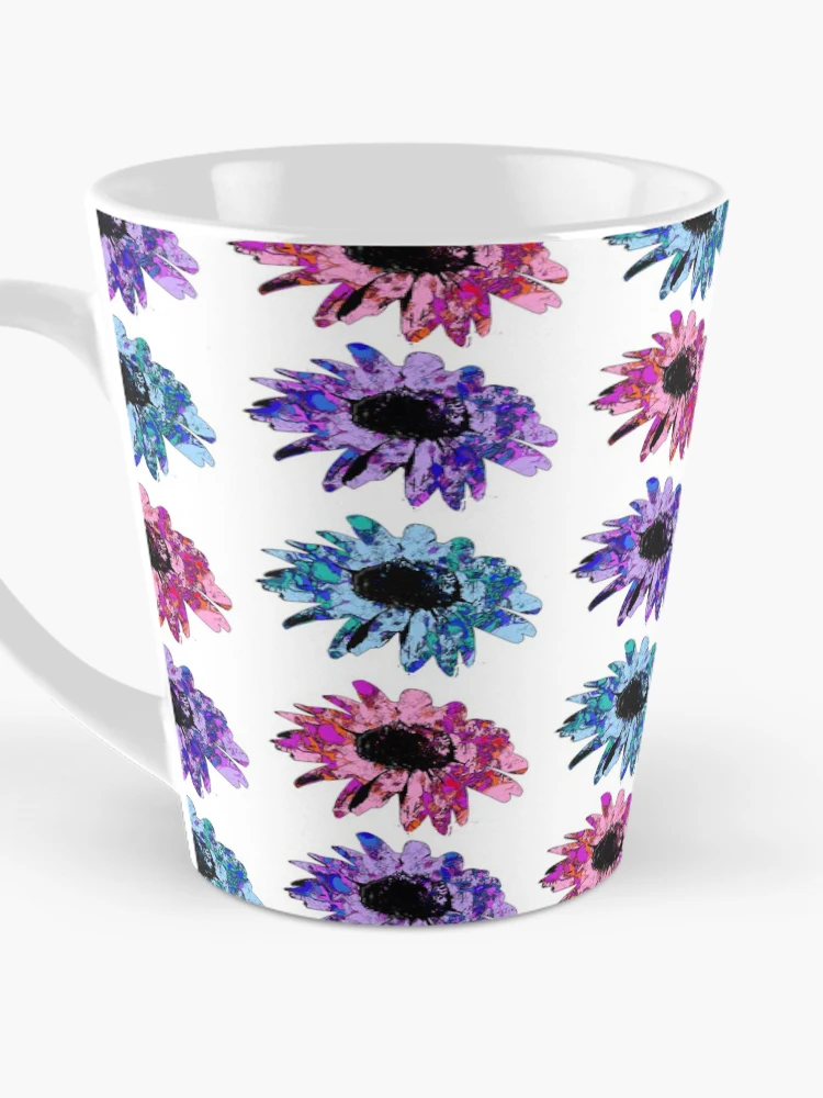 Thumbnail 3 of 4, Coffee Mug, Flower Pattern designed and sold by Reverie214.