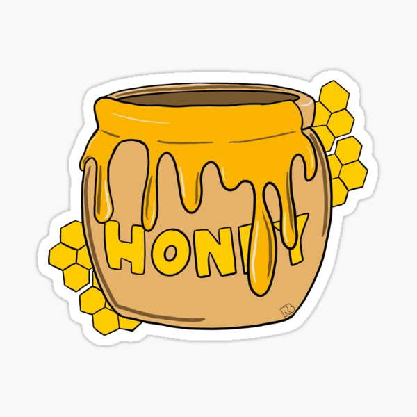 Honey Pot Sticker for Sale by mackglisson