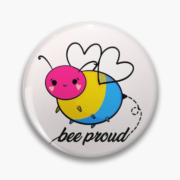 Artikelvorschau, Bee Proud Bumblebee Pansexueller Stolz LGBT Queer Design Cottagecore entworfen und verkauft von scullysblazer.