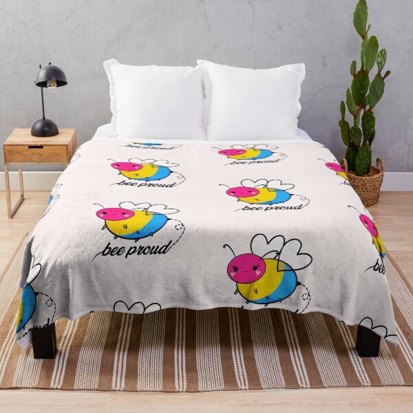 Item preview, Bee Proud Bumblebee Pansexual Pride LGBT Queer Design Cottagecore designed and sold by scullysblazer.