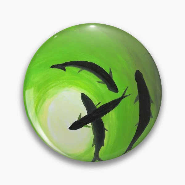 Item preview, Snook Fish swirl  in green designed and sold by LauraRab.