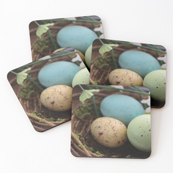 Item preview, Speckled eggs in nest designed and sold by InkDippedWings.